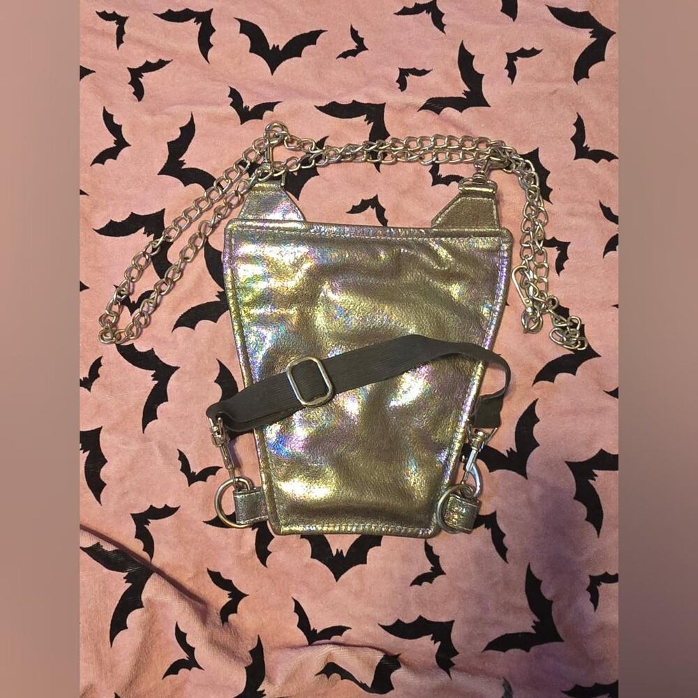 Club Exx Rainbow Raider Chain Hip Bag - Picture 2 of 5